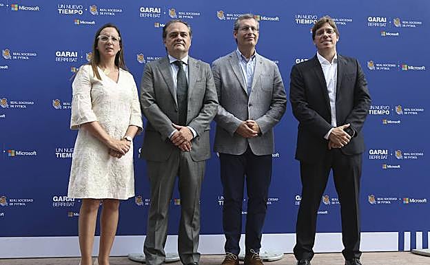 Jokin Aperribay quiere «ideas innovadoras» para el nuevo Anoeta, su mayor inversión