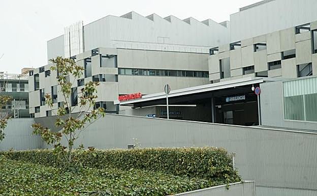 Urgencias del Hospital Clínico de Valladolid. 