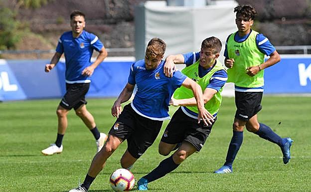 Real Sociedad y entrenamiento
