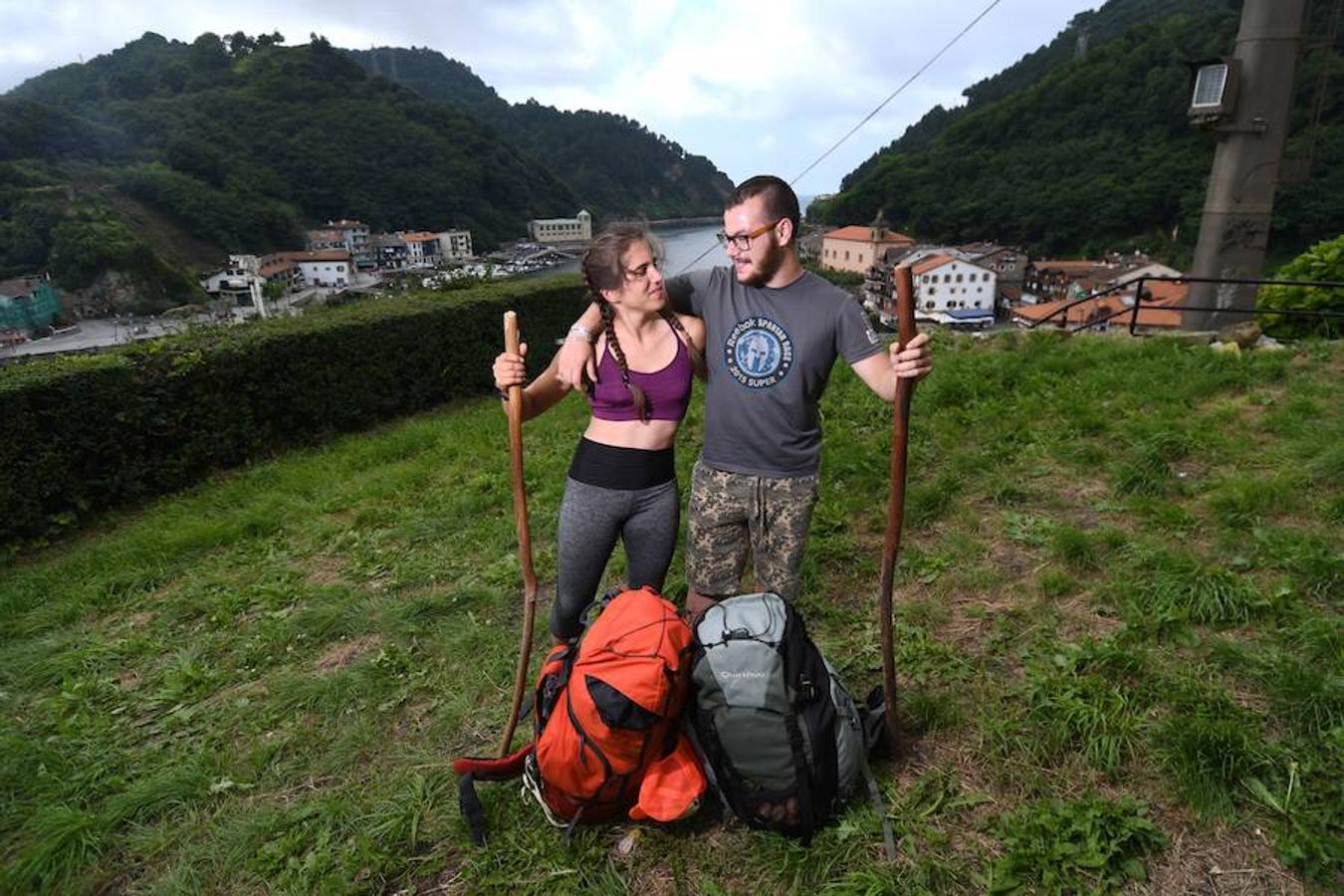 Cada vez son más los peregrinos que escogen el Camino del Norte para llegar hasta Santiago de Compostela