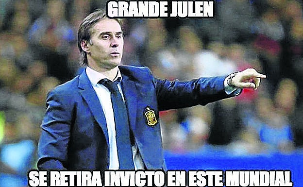 Polémico.  El fútbol y la selección han copado las últimas semanas. Incluida la marcha de Lopetegui al Real Madrid.