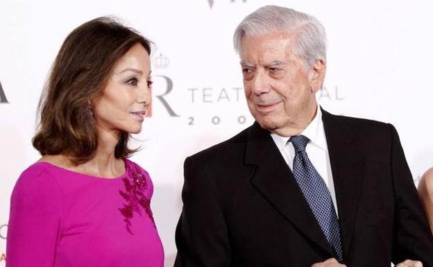 Isabel Preysler y Vargas Llosa. 