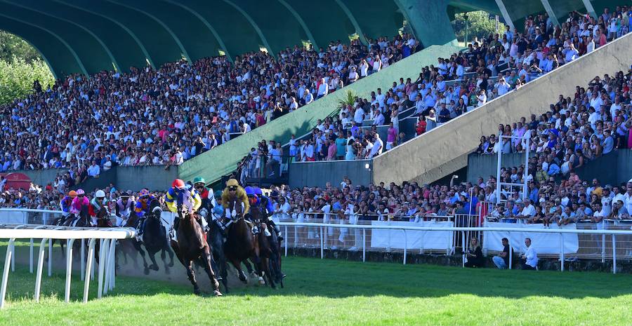 El caballo tordo de 4 años 'Cnicht' se ha impuesto este miércoles en los 2.400 metros de la Copa de Oro de San Sebastián, la carrera estrella del hipódromo donostiarra, con la monta del jockey Roberto Carlos Montenegro.