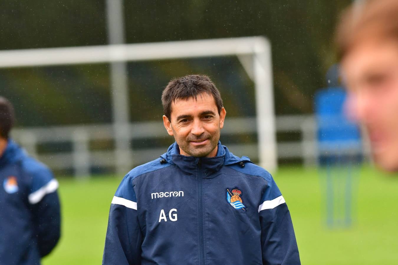 Garitano ha dirigido la última sesión de la Real Sociedad antes de visitar al Villarreal en el que será el primer partido liguero.