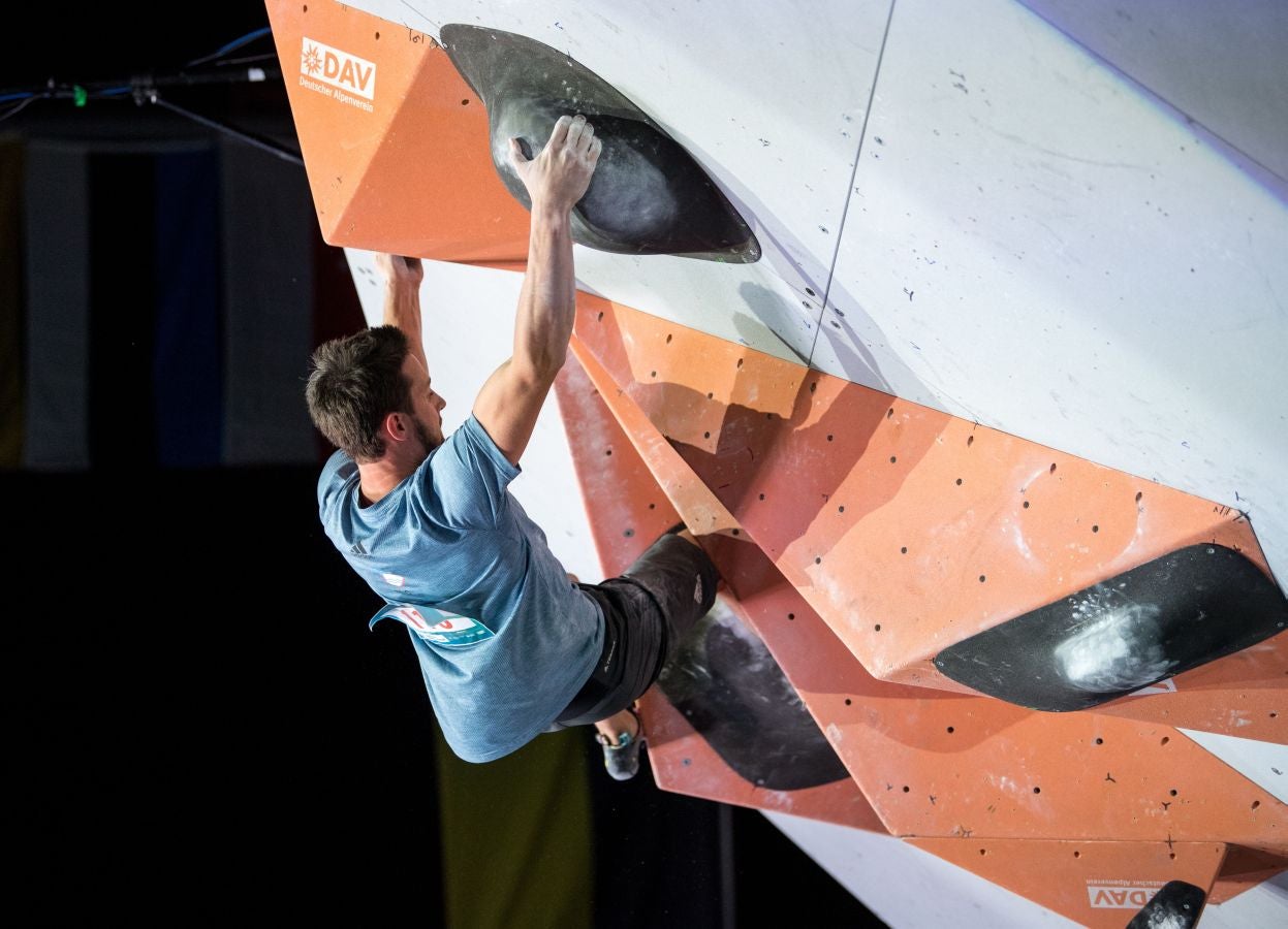 El rocódromo de Munich celebró una de las fases más decisivas del Campeonato Mundial de la Federación Internacional de Escalada Deportiva (IFSC).