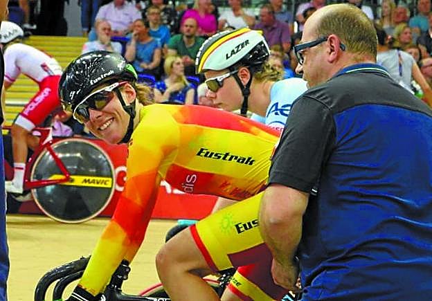 Las hermanas Irene y Ana Usabiaga dieron la cara en Glasgow El Diario