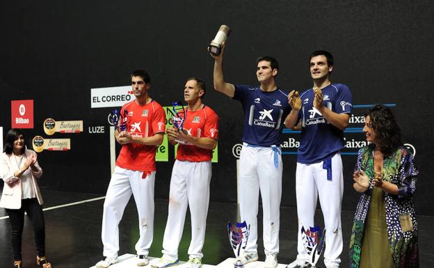 Elezkano II y Zabaleta se han proclamado campeones en Bilbao. 