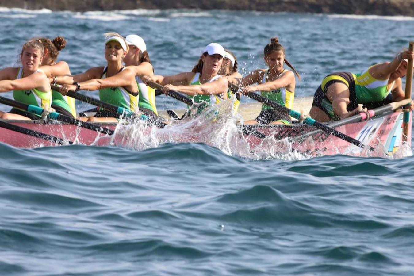 Kaiku y Tolosaldea se han erigido como las sorpresas de la primera jornada de la olimpiada del remo