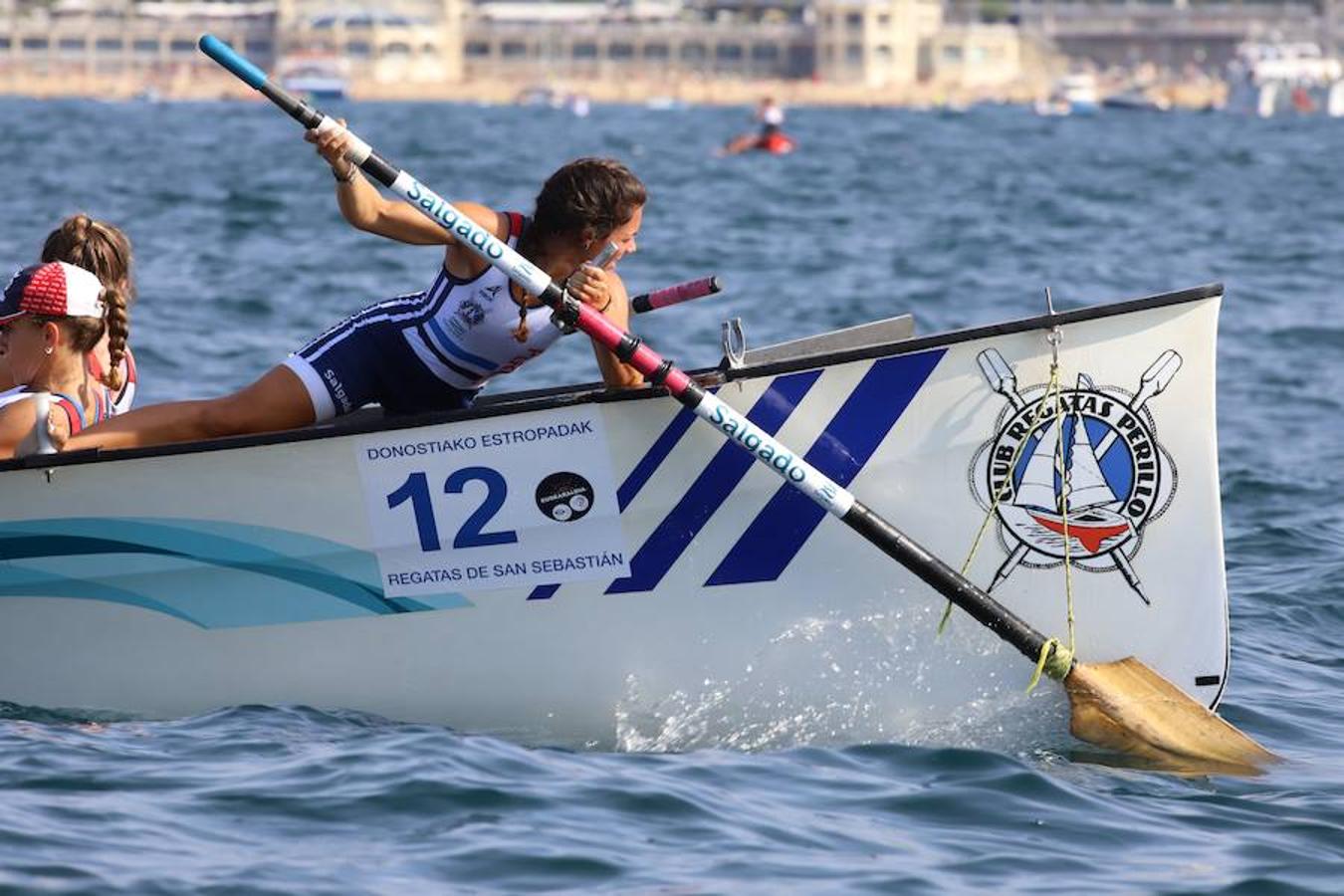 Kaiku y Tolosaldea se han erigido como las sorpresas de la primera jornada de la olimpiada del remo