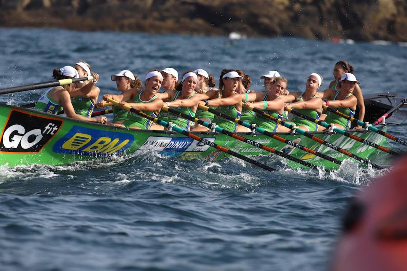 Kaiku y Tolosaldea se han erigido como las sorpresas de la primera jornada de la olimpiada del remo