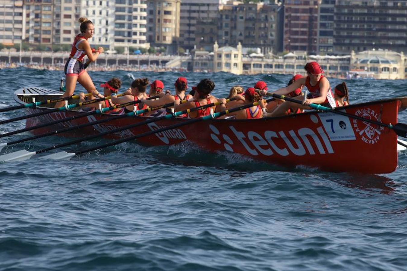 Kaiku y Tolosaldea se han erigido como las sorpresas de la primera jornada de la olimpiada del remo