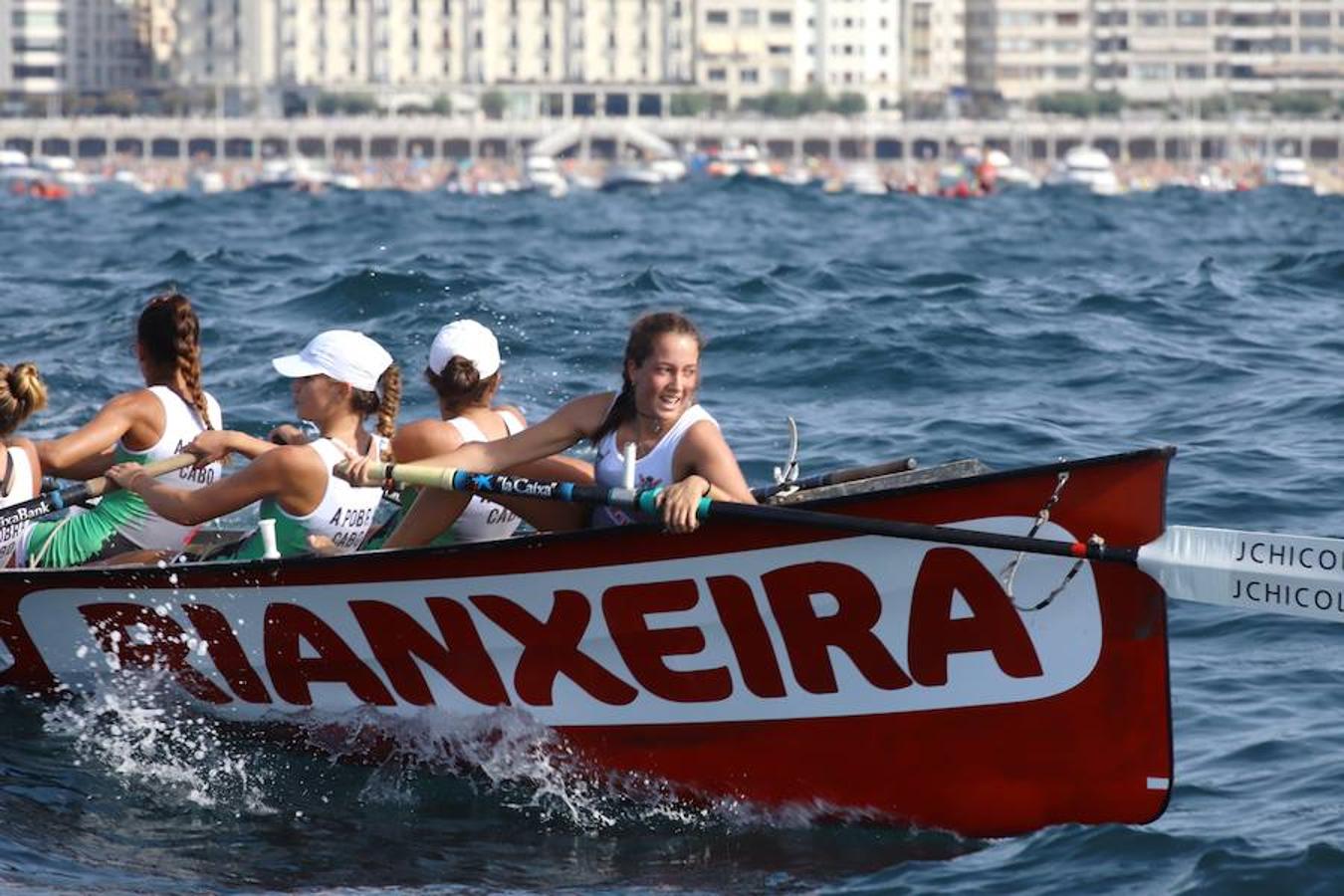 Kaiku y Tolosaldea se han erigido como las sorpresas de la primera jornada de la olimpiada del remo