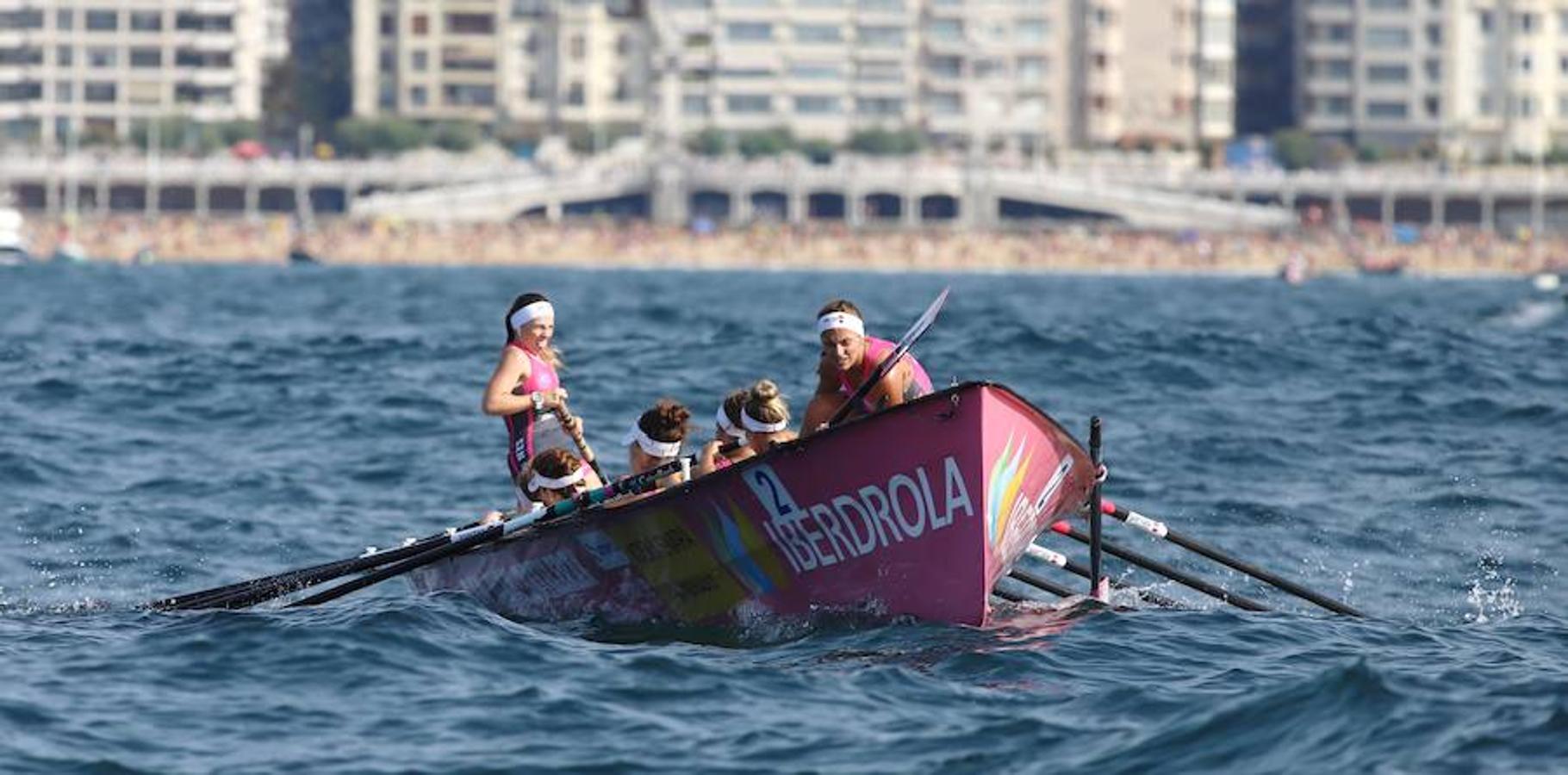 Kaiku y Tolosaldea se han erigido como las sorpresas de la primera jornada de la olimpiada del remo