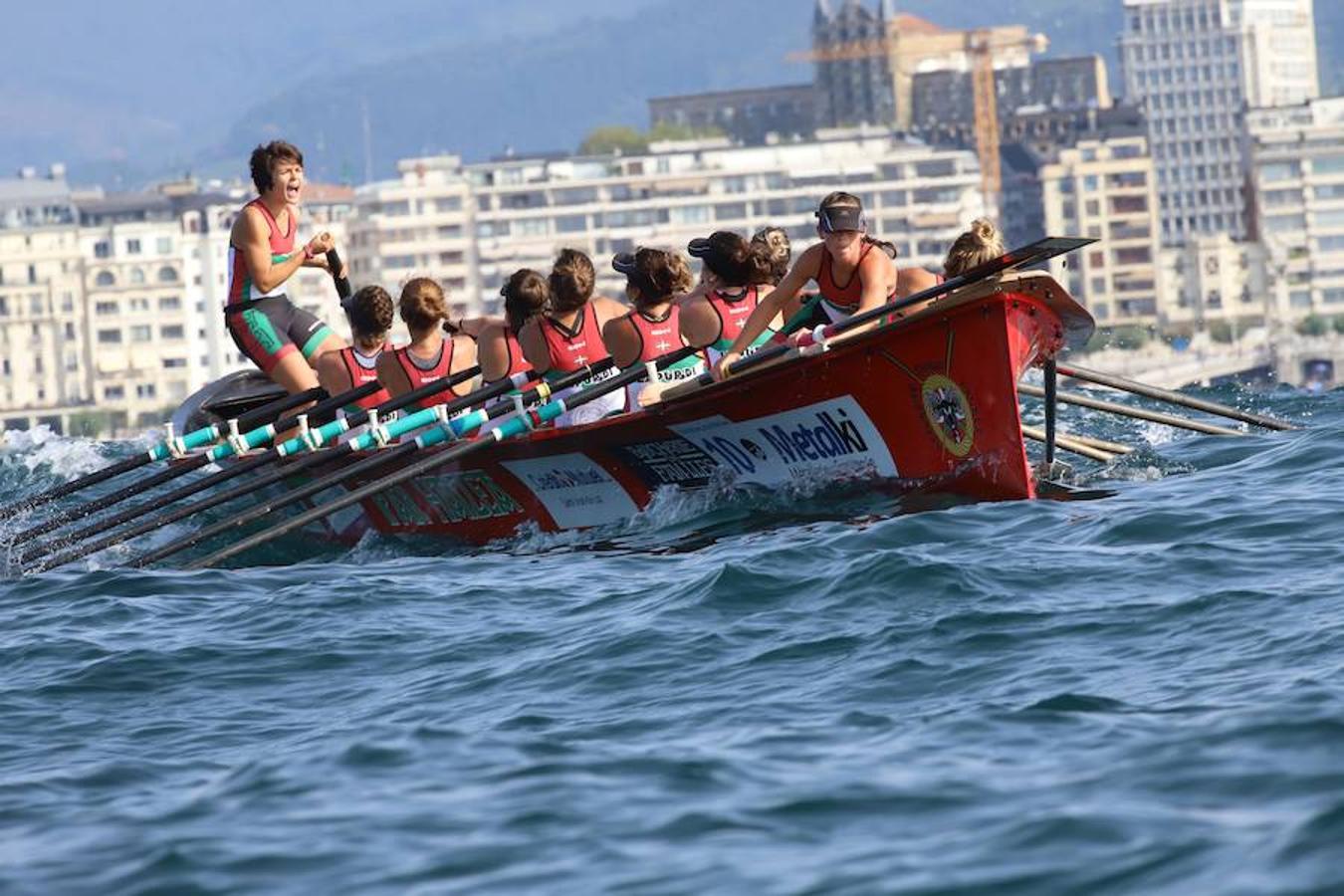 Kaiku y Tolosaldea se han erigido como las sorpresas de la primera jornada de la olimpiada del remo