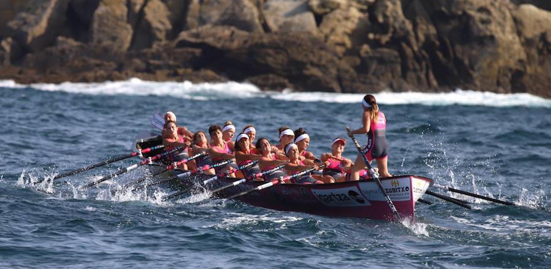 Kaiku y Tolosaldea se han erigido como las sorpresas de la primera jornada de la olimpiada del remo