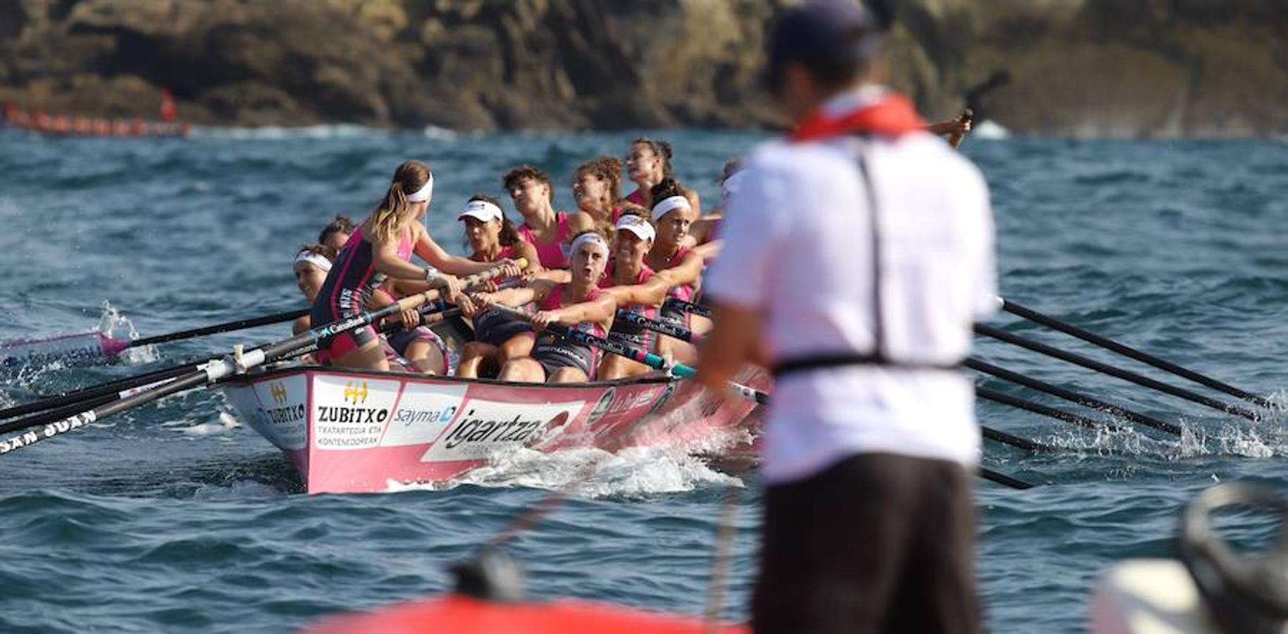 Kaiku y Tolosaldea se han erigido como las sorpresas de la primera jornada de la olimpiada del remo