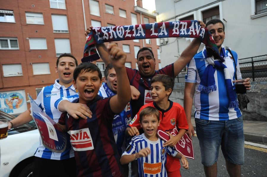 Eibar acoge este viernes el primer derbi vasco de la temporada con el partido entre la S.D. Eibar y la Real Sociedad