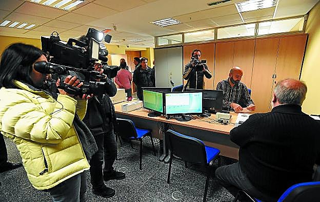 La oficina del DNI se inauguró el pasado 10 de enero para convertirse en la tercera de Gipuzkoa, junto con las existentes en Irun y San Sebastián. 