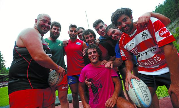 El Avia Eibar Rugby tiene a todos sus equipos poniéndose a punto.
