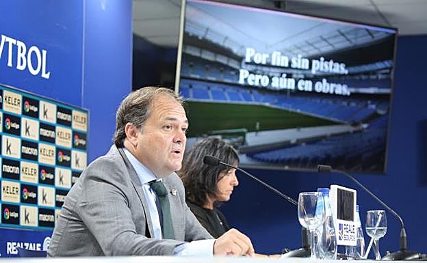 Aperribay: «Mejor jugar en Anoeta con alguna incomodidad que fuera»