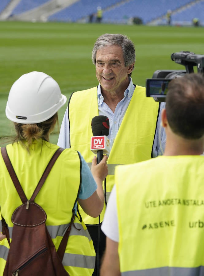 Arconada, Larrañaga, Rekarte, Prieto y Gorriz avalan el nuevo hogar txuri-urdin