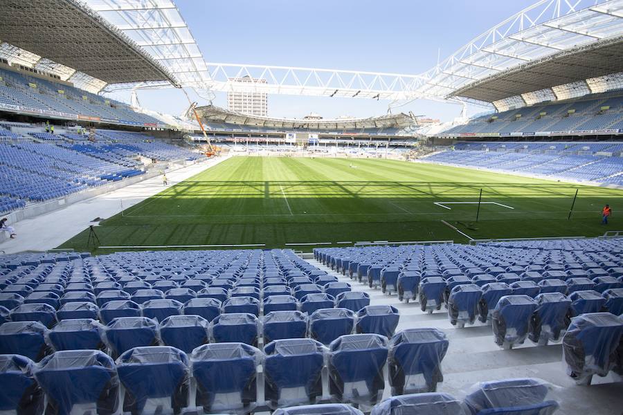 Así se accede a la grada Aitor Zabaleta de Anoeta