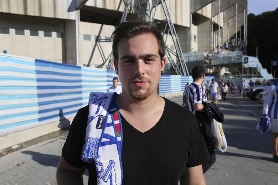 Casi 29.000 aficionados han llenado las gradas del nuevo Anoeta en su estreno