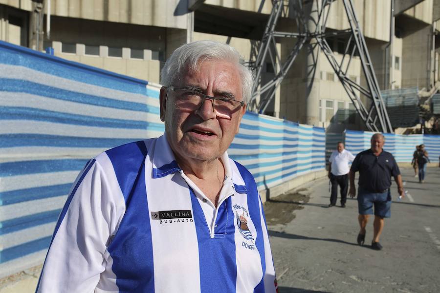 Casi 29.000 aficionados han llenado las gradas del nuevo Anoeta en su estreno