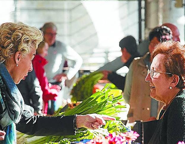 La cercanía y la calidad, claves del mercado tolosarra.