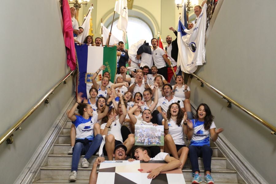 Donostiarra sube a la élite a costa de Hondarribia. La Torrekua vuelve a ser la mejor en Portugalete y el próximo verano estará en la Liga Euskotren.