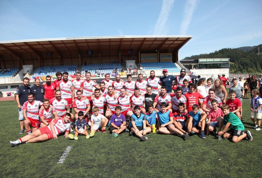 En esta primera jornada de Liga, Ampo Ordizia se ha enfrentado a Santboiana y ha vencido 48-31.