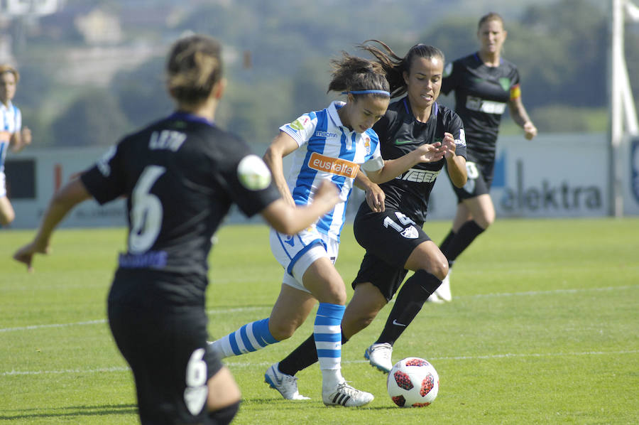 Gran estreno en Zubieta del equipo txuri-urdin, que ha vencido por 3-0