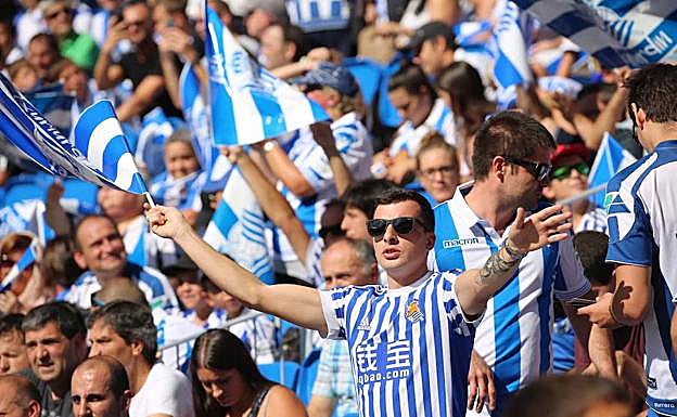 Imagen. Búscate en las gradas de Anoeta. 
