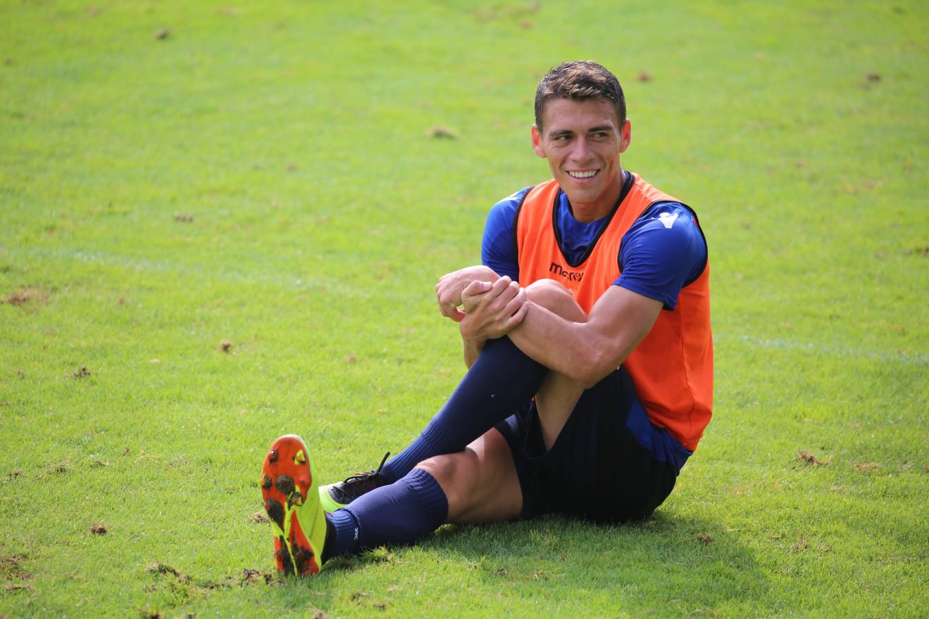 El atacante brasileño ha sido la gran novedad del último entrenamiento de la Real Sociedad.