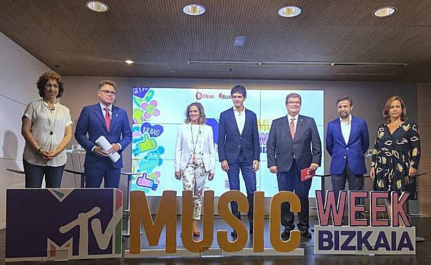 Presentación de la antesala de los Premios MTV.