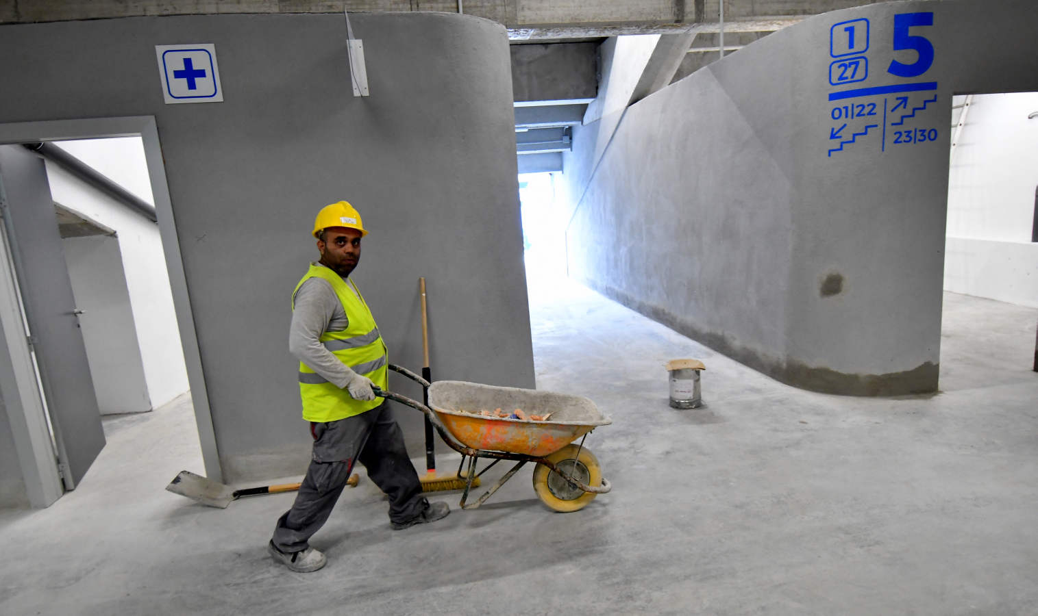 La Real trabaja para minimizar los errores que pudo haber en el estreno del nuevo campo de fútbol