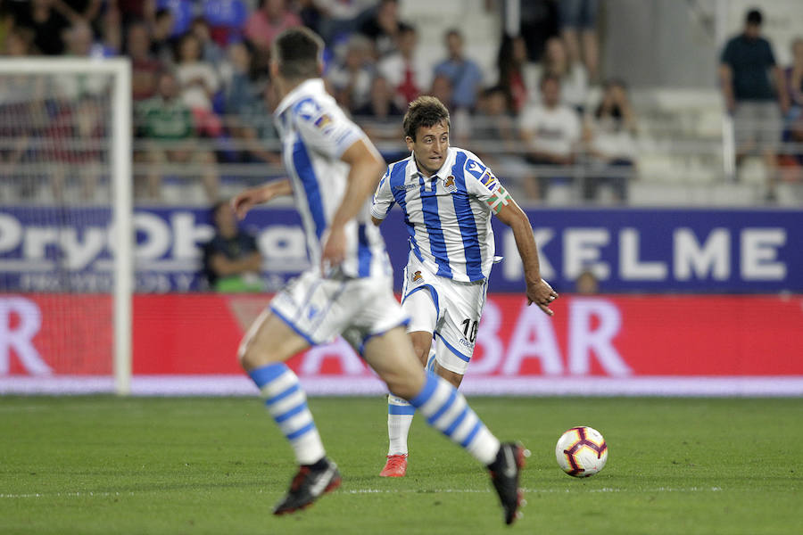 Las mejores imágenes de la sufrida victoria de la Real Sociedad en Huesca