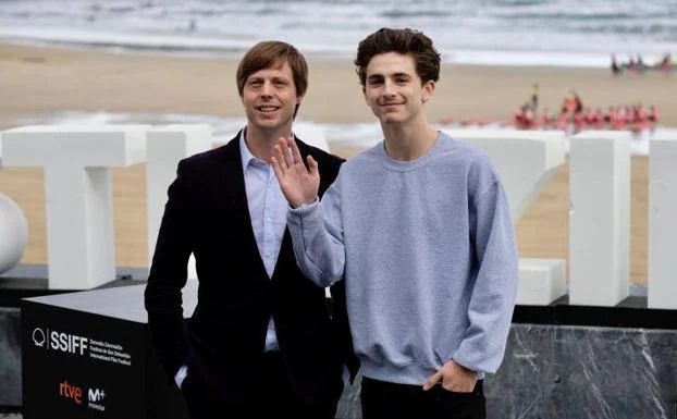 Chalamet dice en el Festival de Cine de San Sebastián que 'Beautiful boy' puede ayudar ante la «epidemia» de la adicción de drogas