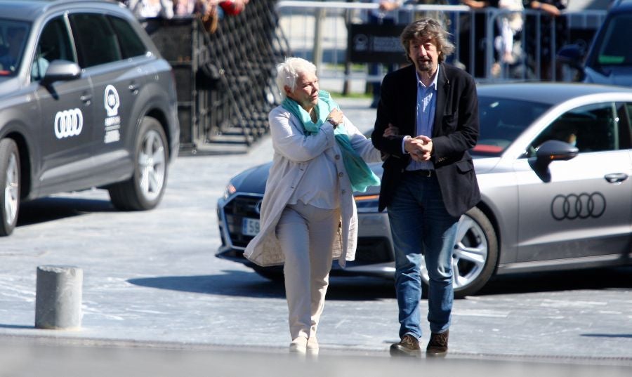 Judi Dench ha llegado este martes a San Sebastián para recibir el último Premio Donostia de esta edición del Zinemaldia. 