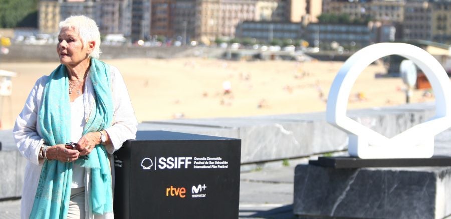 Judi Dench ha llegado este martes a San Sebastián para recibir el último Premio Donostia de esta edición del Zinemaldia. 