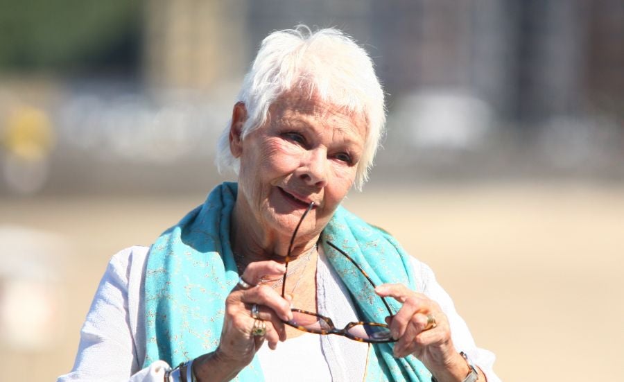 Judi Dench ha llegado este martes a San Sebastián para recibir el último Premio Donostia de esta edición del Zinemaldia. 