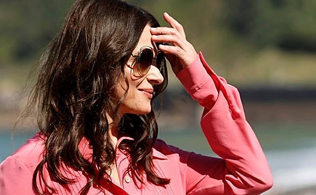 Imagen. Juliette Binoche en Donostia.