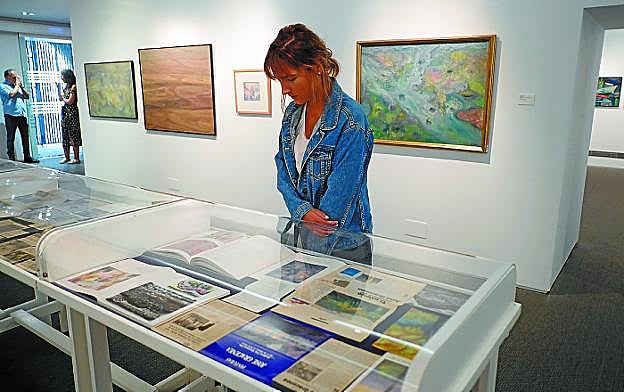 La exposición sobre José Gracenea se podrá visitar a partir de hoy.