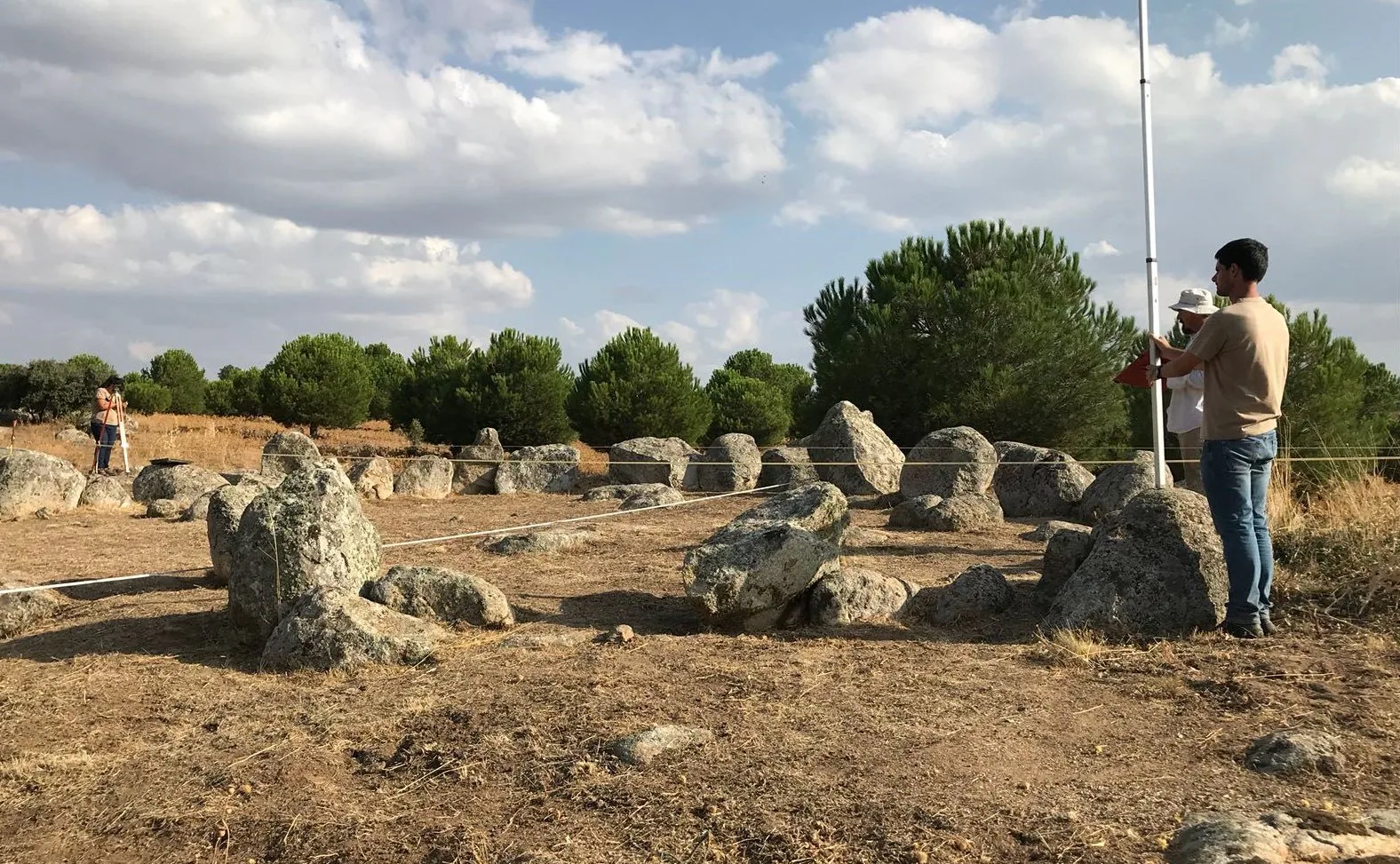 Monumento megalítico descubierto en Totanés (Toledo).