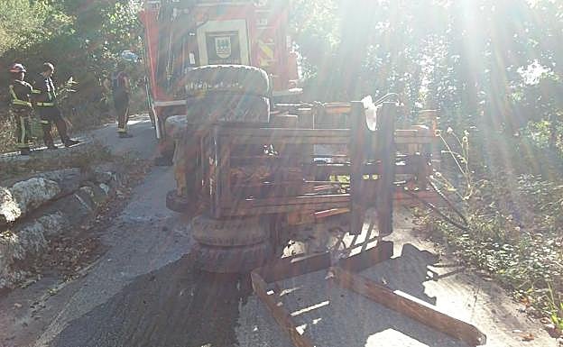 Accidente mortal con una fenwick. 