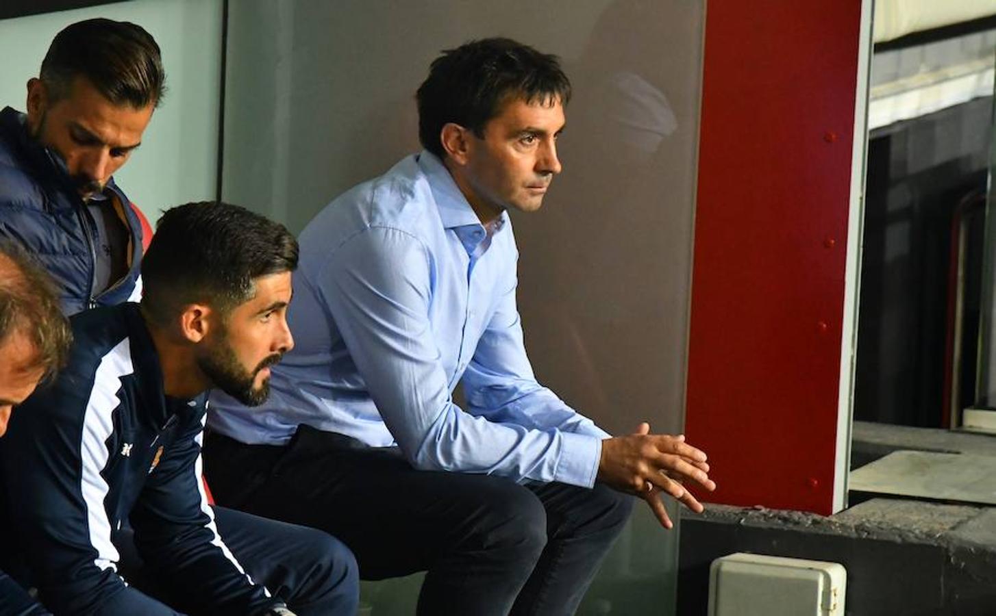 Derbi vasco disputado este viernes en San Mamés, correspondiente a la octava jornada de Liga