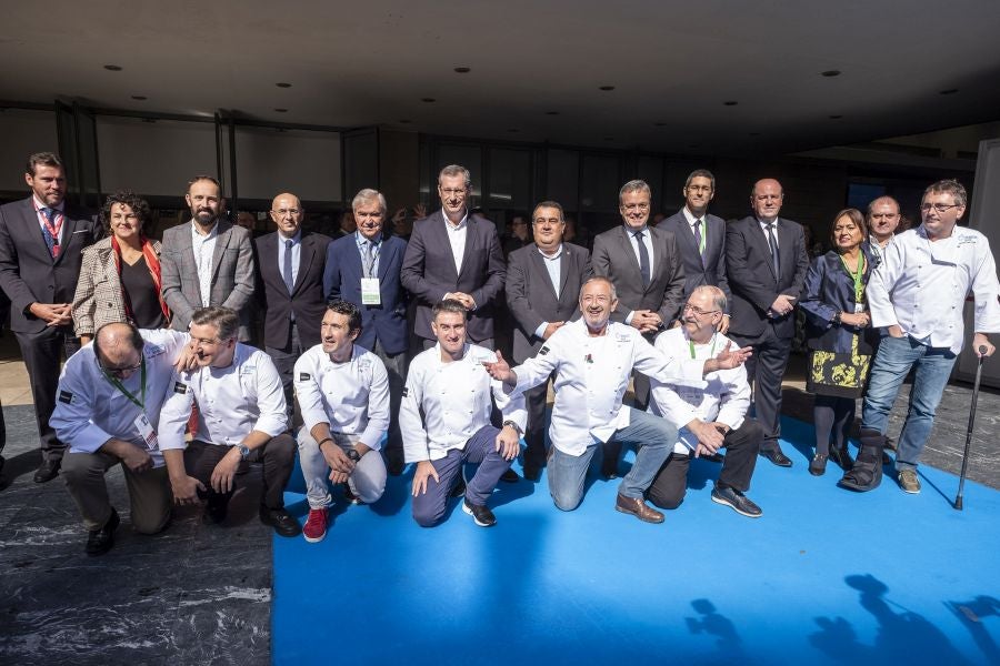 El chef Juan Mari Arzak ha recibido el Premio Homenaje en la jornada inaugural de San Sebastian Gastronomika