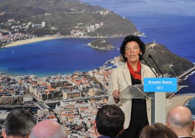 Imagen secundaria 1 - Gasco se postula para lograr una Donostia «abierta al mundo y sin radicalismos»