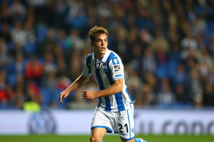 La Real Sociedad y el Girona han empatado (0-0) en el partido disputado el lunes por la noche en el estadio de Anoeta.. 