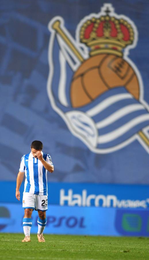 La Real Sociedad y el Girona han empatado (0-0) en el partido disputado el lunes por la noche en el estadio de Anoeta.. 